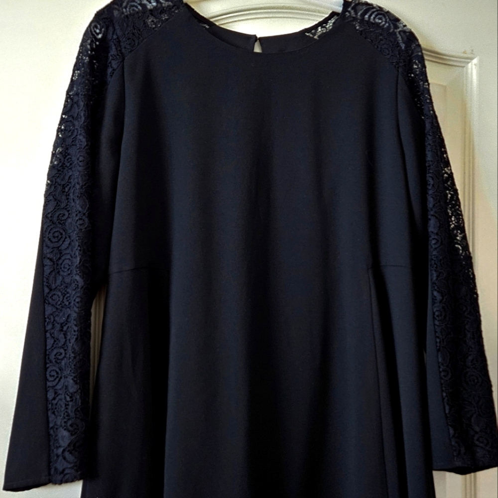 CeCe Cocktail Swing Dress Black 12